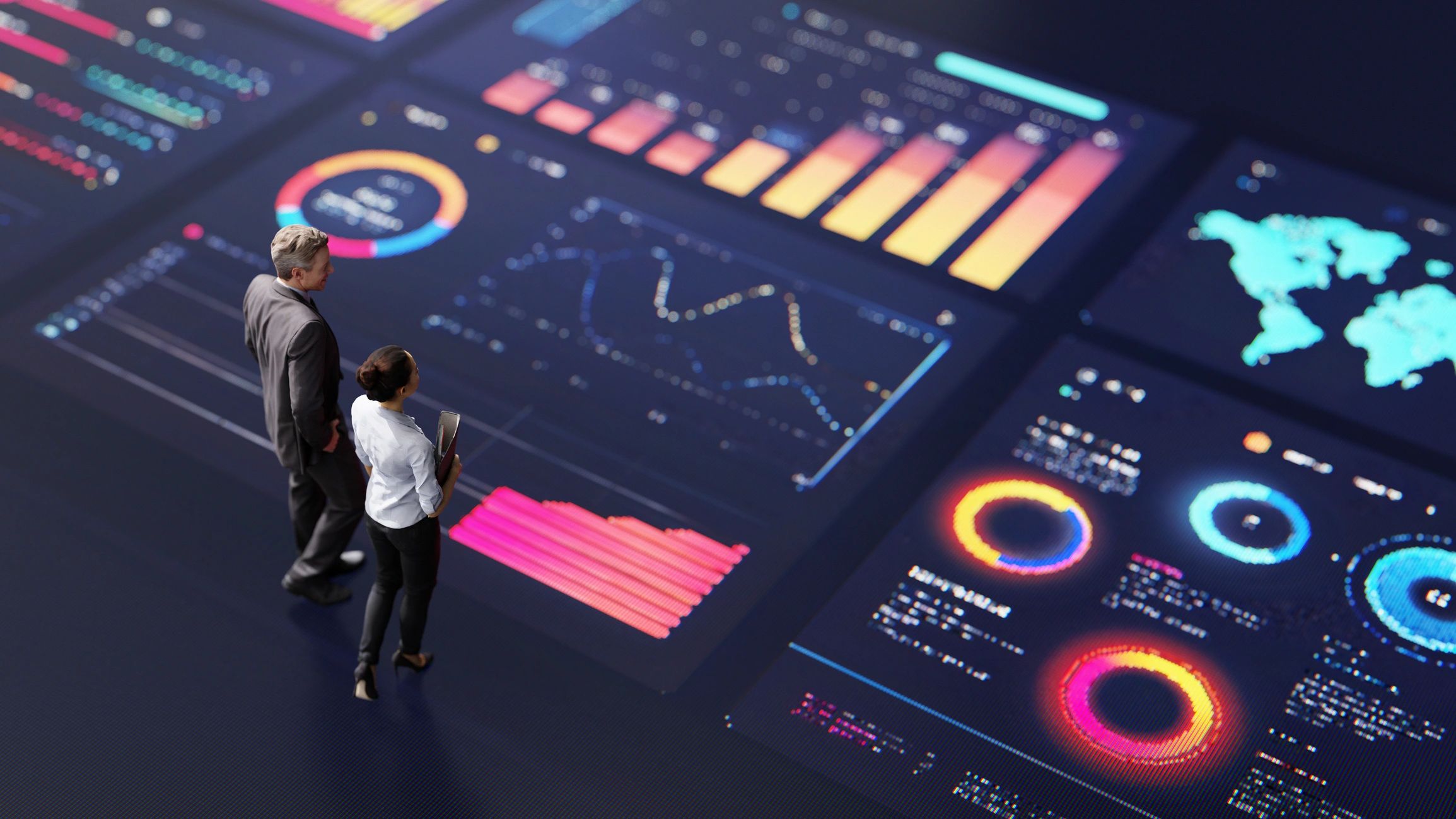 financial data dashboard